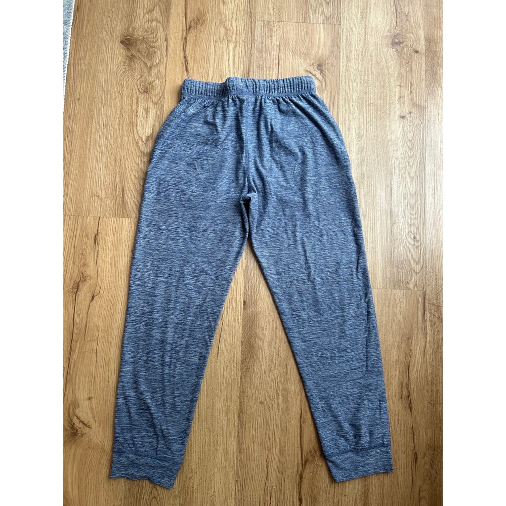 Hanna Andersson Kids Active Joggers 2 Pack Grey Blue Heathered Pants Size 140cm - Picture 7 of 7